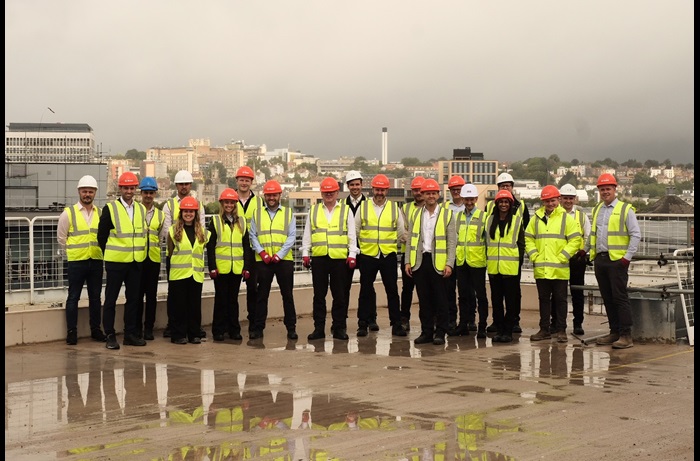 One Friary Topping Out External
